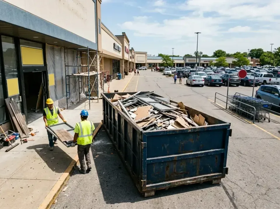retail-store-renovation-debris-003 — frequently asked questions, Roll-off Dumpster Rentals in Burke Centre, VA